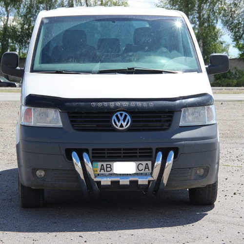 Захист переднього бампера для Volkswagen T5 2010+, T6 2015+