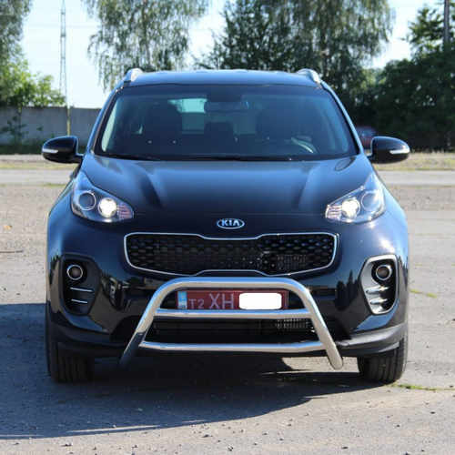 Кенгурятник з двома перемичками для Kia Sportage 2016-