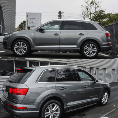 Бічні пороги підніжки для Audi Q7 2016+ (OEM стиль)