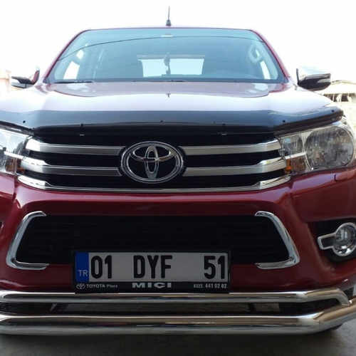 Передій захист подвійний Tamsan для Toyota Hilux 2016+