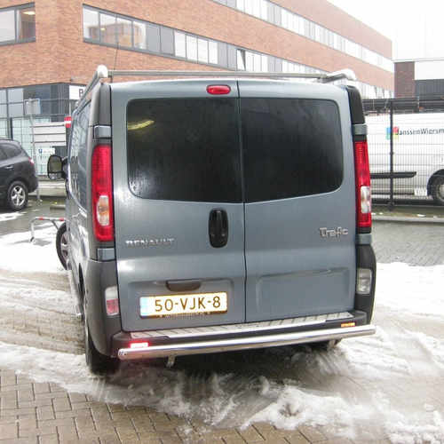 Захист заднього бампера нерж. для Opel Vivaro 2015+