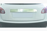 Хром накладки для Nissan Qashqai 2006-2014 задня планка нерж Carmos (Туреччина)