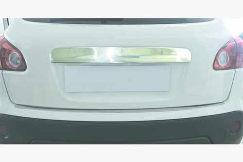 Хром накладки для Nissan Qashqai 2006-2014 задня планка нерж Carmos (Туреччина)