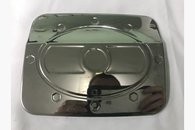 Хром накладки для Hyundai Accent 2006-2010 на лючок бензобака нерж Carmos (Туреччина)