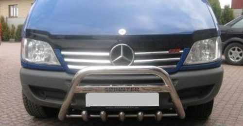 Хром накладки на передню решітку Carmos для Mercedes Sprinter 901 2003-2006