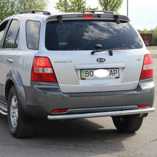 Захист заднього бампера пряма для Кіа Соренто 04-10