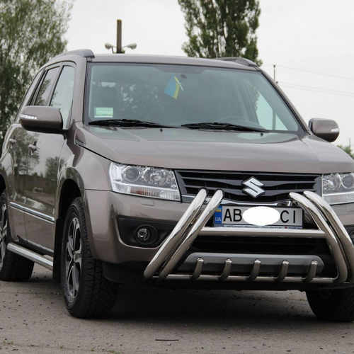 Захист переднього бампера для Suzuki Grand Vitara 2012-2016