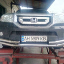 Захист передня труба подвійна D60/60 для Honda Pilot 2008-2016