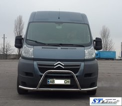 Кенгурятник з захистом бампера для Citroen Jumper 2007+