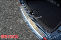 Хром захисна накладка на задній бампер зовнішня для Hyundai Tucson 2015-2018 (Тип G)