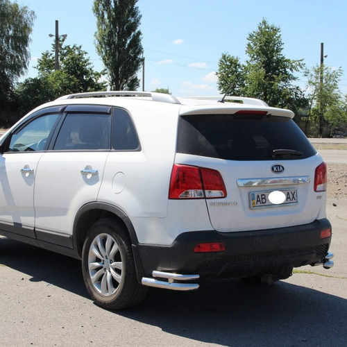 Захист заднього бампера кути для Kia Sorento 10-12