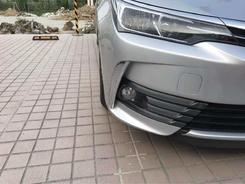 Хром накладки на бампер (зябра) для Toyota Corolla рестайлінг 2016-