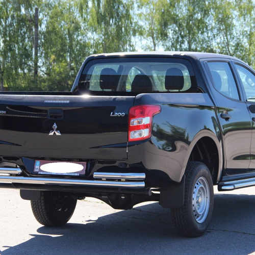 Захист заднього бампера подвійна для Mitsubishi L200 (2016+) Fiat FullBack
