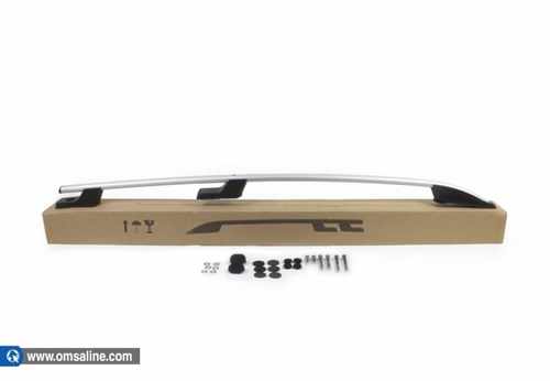 Рейлінги на дах Omsa Line для VW Amarok 2010+ Сріблясті