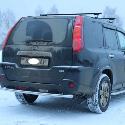 Захист заднього бампера для Nissan X-trail 2007-2013