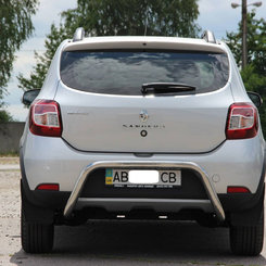 Захист заднього бампера для Renault Sandero Stepway 12+