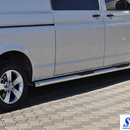 Пороги труба нерж. Ø60 для VW T5, T6 довга база