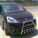 Кенгурятник високий з написом Can Otomotiv для Citroen Berlingo 2008+