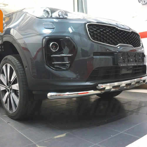 Захист переднього бампера KIA Sportage (2016-) (Shark) d60/42