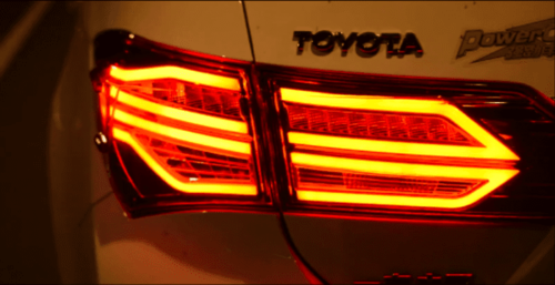 Світлодіодні задні ліхтарі LED Toyota Corolla 2013+ Benz стиль