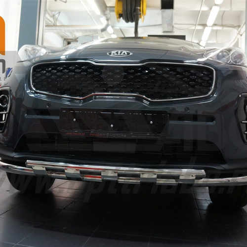 Захист переднього бампера KIA Sportage (2016-) (Shark) d60/42
