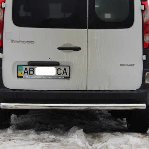 Захист заднього бампера пряма для Renault Kangoo 2008-2013