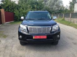 Решетка радиатора алюминиевая с хром окантовкой для Toyota Land Cruiser 150 Prado 2009-2013