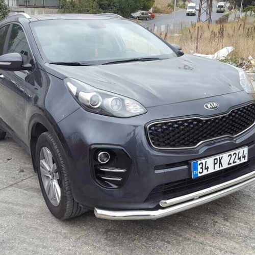 Передій захист для Kia Sportage 2016+ 60/42  мм