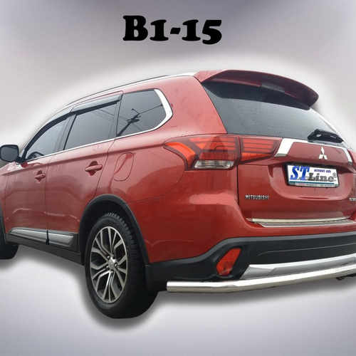 Захист заднього бампера для Mitsubishi Outlander 2015+