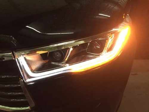 Передні LED фари DRL для Toyota Highlander 2014+