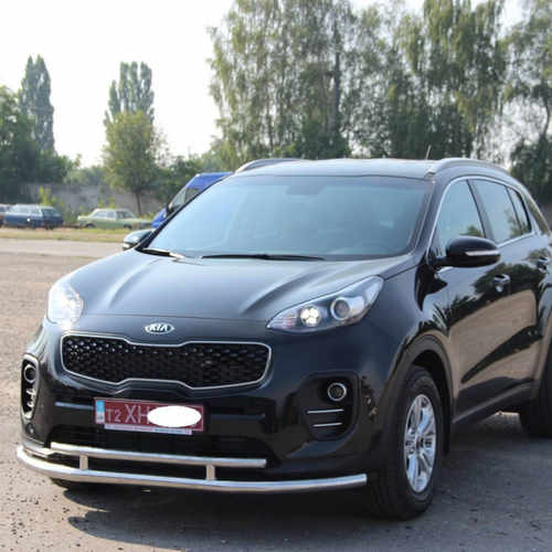 Передій захист подвійний для Kia Sportage 2016-