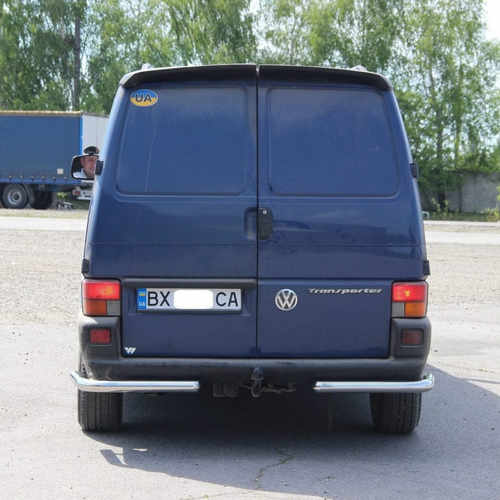 Захист заднього бампера "кути" для VW Transporter 1990-2003