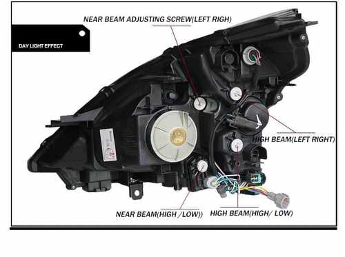 Передні фари DRL для Nissan Teana J32 2008+