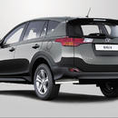 Захист заднього бампера куточки для Toyota Rav 4 2013-2016