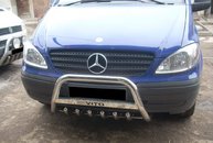 Кенгурятник з написом Can otomotiv для Mercedes Vito Віано