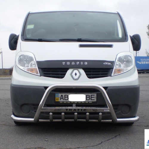 Захист переднього бампера Ø60 для Renault Trafic II 2001-2014