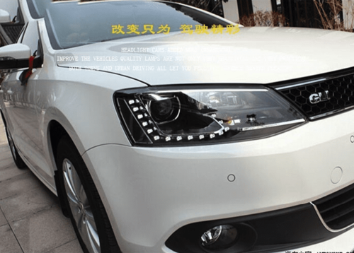 Передні світлодіодні фари DRL для VW Jetta MK 6 2011+ (SY)