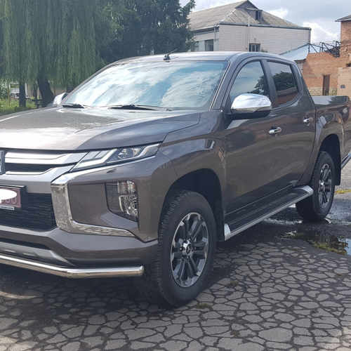 Захист переднього бампера одинарний для Mitsubishi L200 2019+