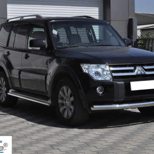 Передій захист одинарний труба Mitsubishi Pajero Wagon 06+