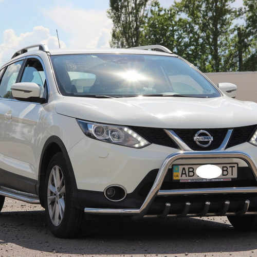 Кенгурятник для Nissan Qashqai 2014+