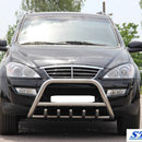 Кенгурятник з перемичкою і грилем D60 для Ssang Yong Kyron 2007+