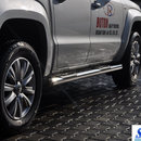 Пороги труба нерж. для VW Amarok 2010- /Ø60