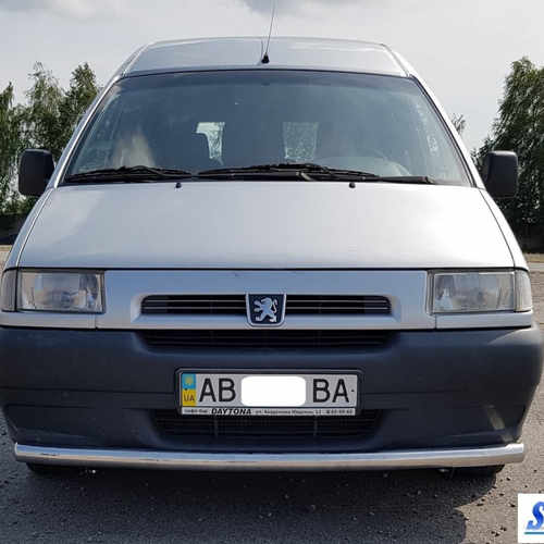 Захист переднього бампера d51 для Peugeot Expert 1994-2004