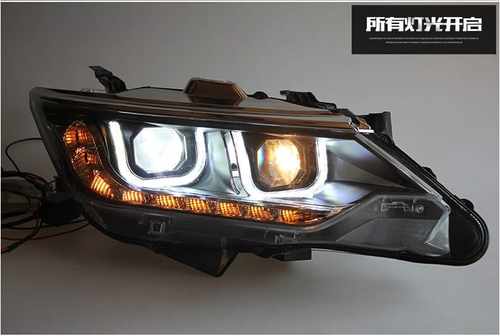 Передні LED фари з ДХО для Toyota Camry V55 2014-2017