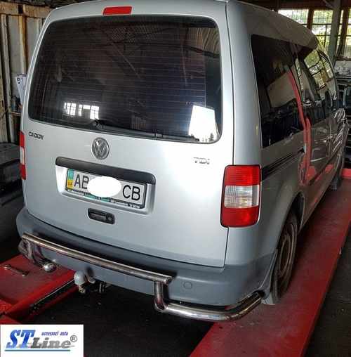 Захист заднього бампера для VW Кадді 2004-2015