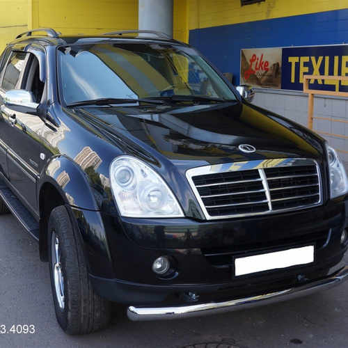 Захист переднього бампера Can Oto для Ssang Yong Rexton (2007-2012 / 2012-) (одинарний) d 70