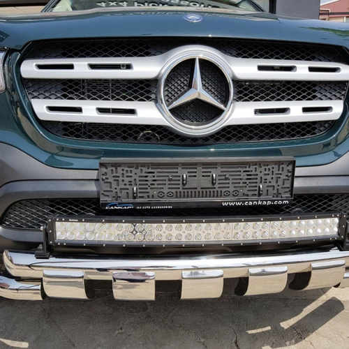 Захист переднього бампера Mercedes X-Class 2017+ (Shark) d 76/76