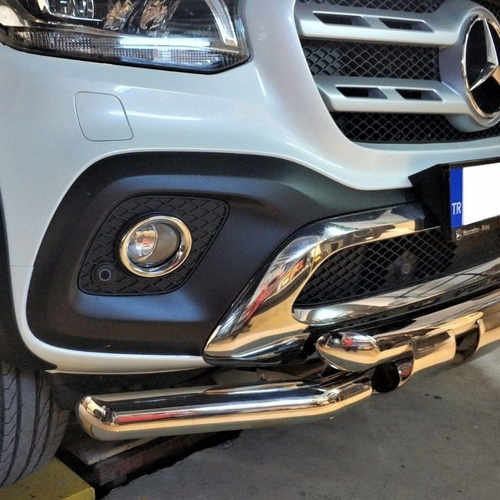Захист переднього бампера Mercedes X-Class 2017+ (Shark) d 76/76