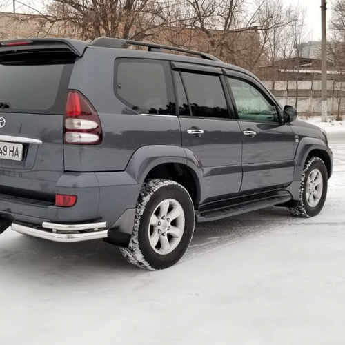 Задній захист куточки подвійні Prado 120