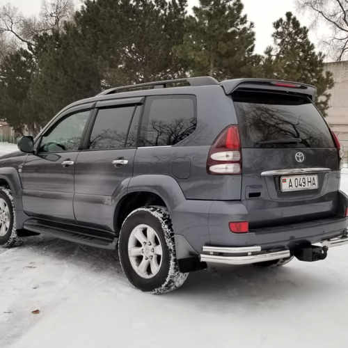 Задній захист куточки подвійні Prado 120